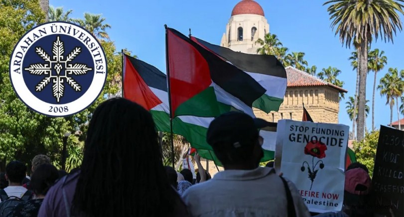 Ardahan Üniversitesi, ABD'deki Gazze protestolarında öğrencilere yönelik şiddeti kınadı