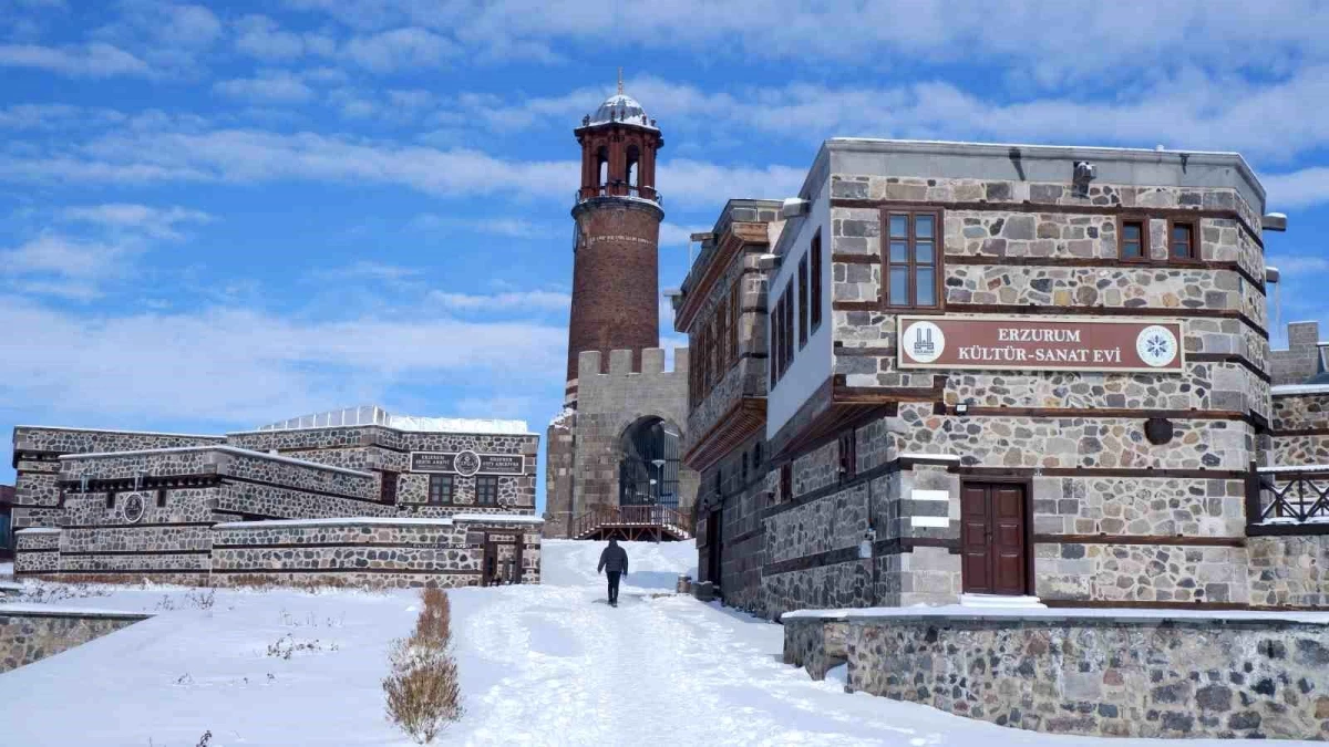 Erzurum'da Kar Yağışı Başlıyor