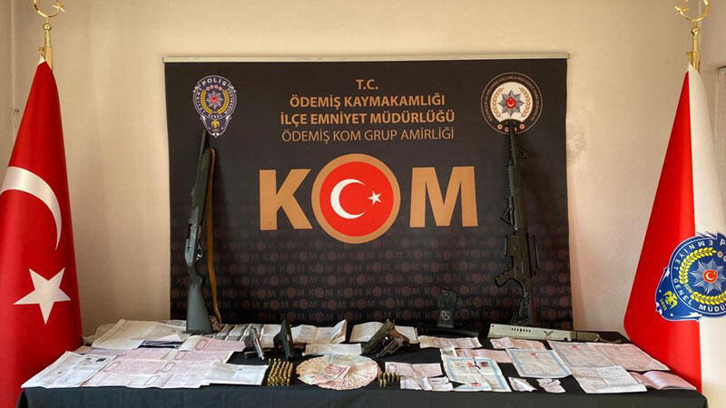 İzmir'de tefecilik operasyonunda 9 şüpheli yakalandı