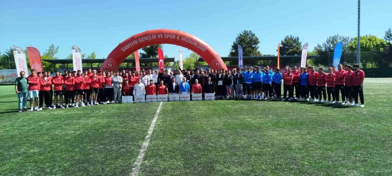 Kredi ve Yurtlar Genel Müdürlüğü Spor Oyunları Futbol Türkiye Finalleri Samsun'da Başladı