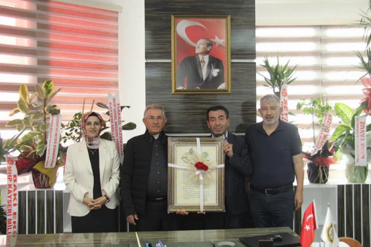 Başkan Metin, hayırsever Nevzat Çakır ve ailesine teşekkür etti