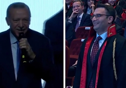 Cumhurbaşkanı Erdoğan ile savcı arasında gülümseten boy diyaloğu: Kıskandım seni