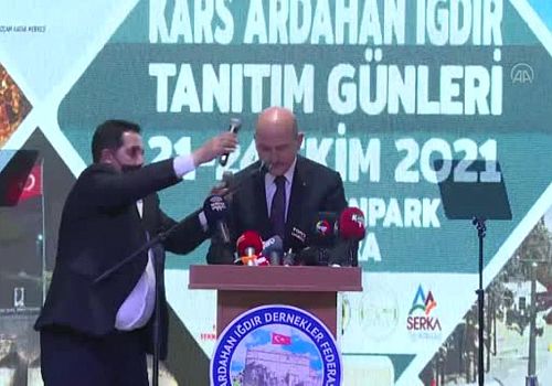 İçişleri Bakanı Soylu, Kars, Ardahan, Iğdır Tanıtım Günleri'ne katıldı