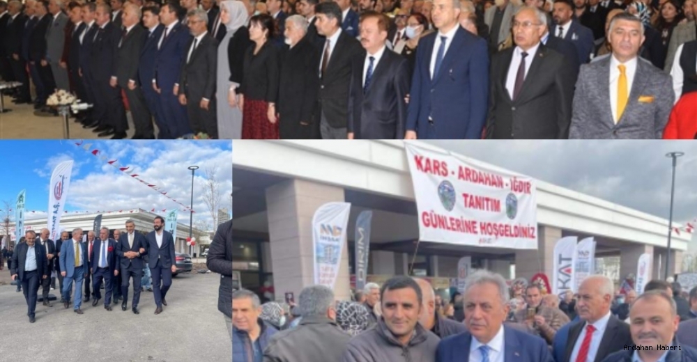 Ardahan Haberi: Geleneksel Kars Ardahan Iğdır Tanıtım Günleri Ankara da İlgi Odağı oldu 