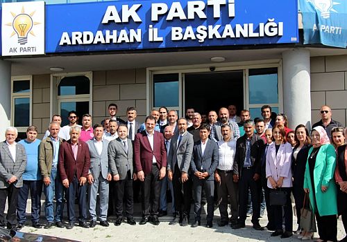 AK Parti Genel Başkan Yardımcısı Ali İhsan Yavuz Ardahan da 