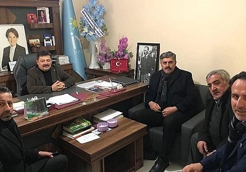 Baydar İYİ Parti ve Anavatan Partisi İl Başkanlıklarına nezaket ziyaretinde bulundu.